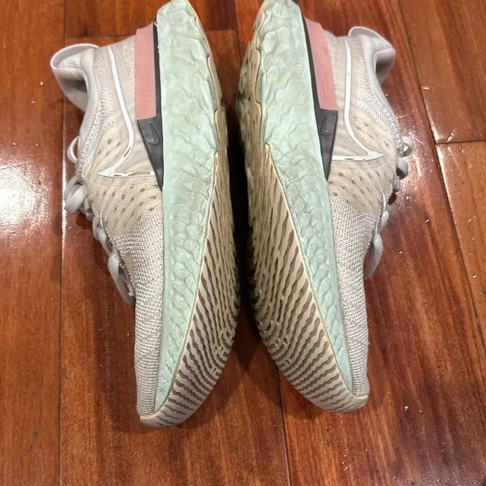 Nike React Infinity Run Flyknit – Phantom/Pink/Mint | Women’s Size 5.5